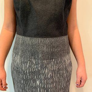 Hugo Boss Runway Sleeveless Wool Dress